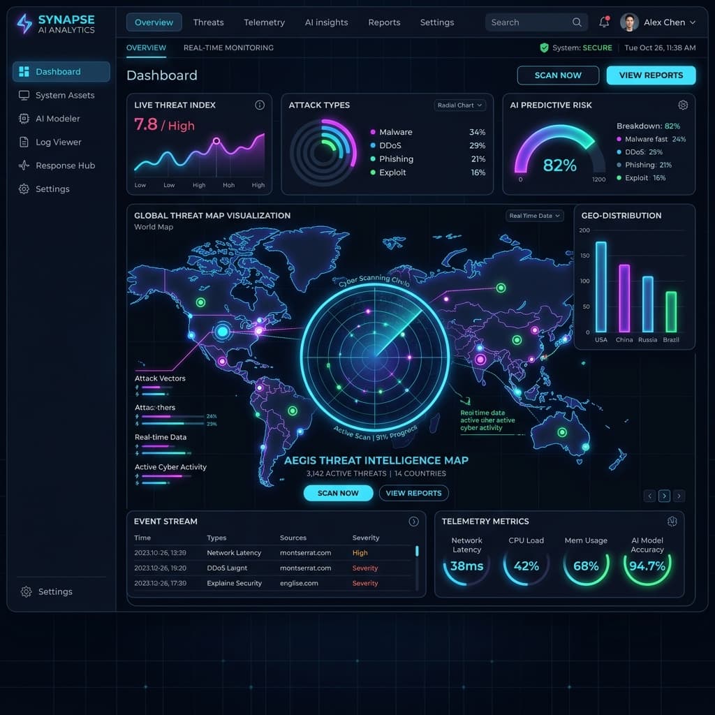 Logística y Telemetría: ejemplo visual de Operación centralizada creado para mejorar +240% eficiencia
